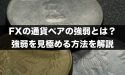 FXの通貨ペアの強弱とは何のこと？強弱を見極める方法を解説
